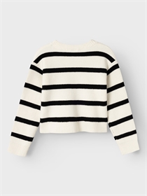 NAME IT Kort Striktrøje Nilla Jet Stream